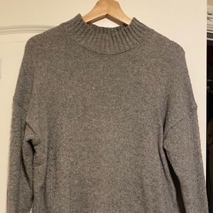 Gray Turtle Neck